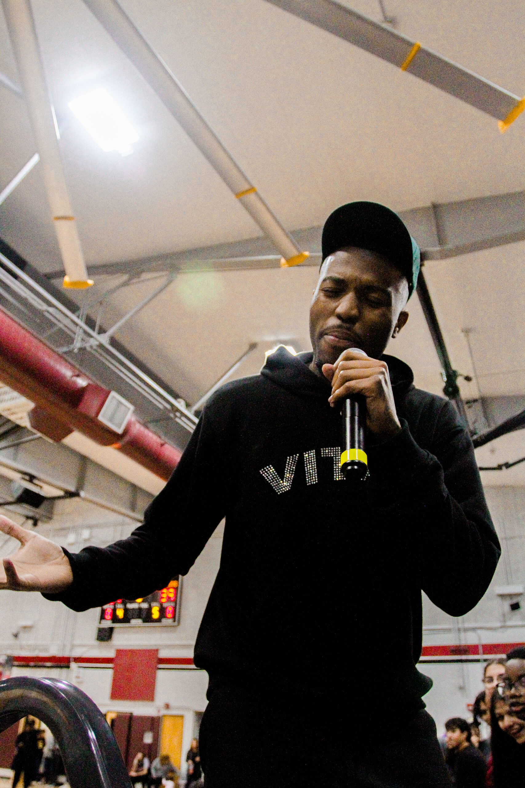 Photo of Covina High School's POWER 106 Match, taken by Rommel Gonzales Jr., Covina High School Associated Student Body (2023-2024)