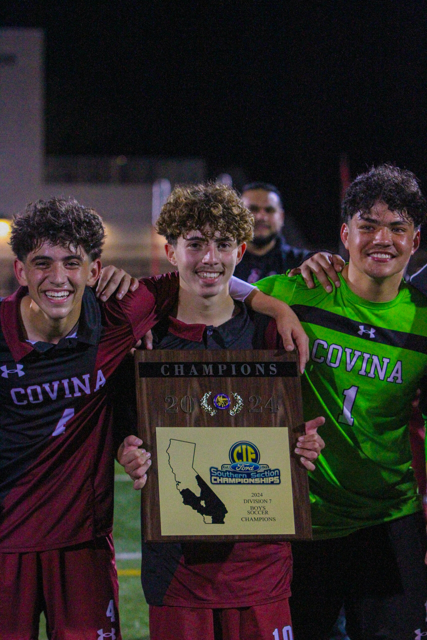Photo of Covina High School's 2024 CIF Soccer Championship, taken by Rommel Gonzales Jr.